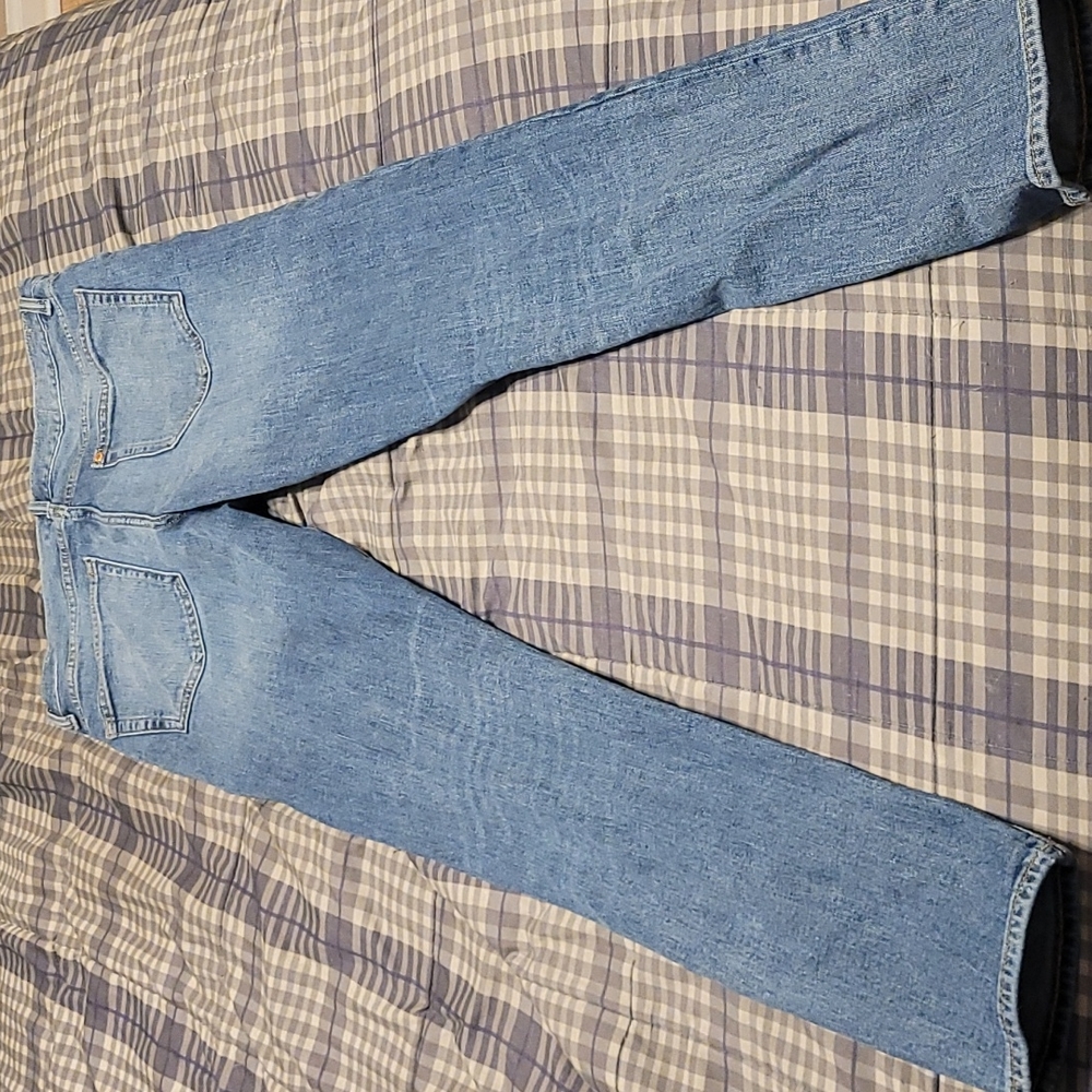 High waisted h&m slim jeans 31x32